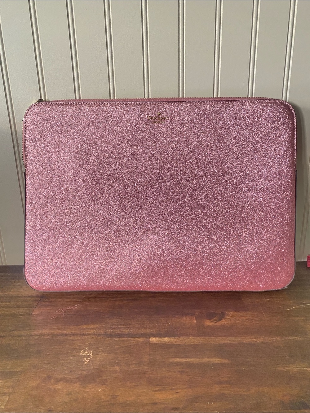 Kate Spade New York Glimmer Laptop Sleeve in Mitten Pink